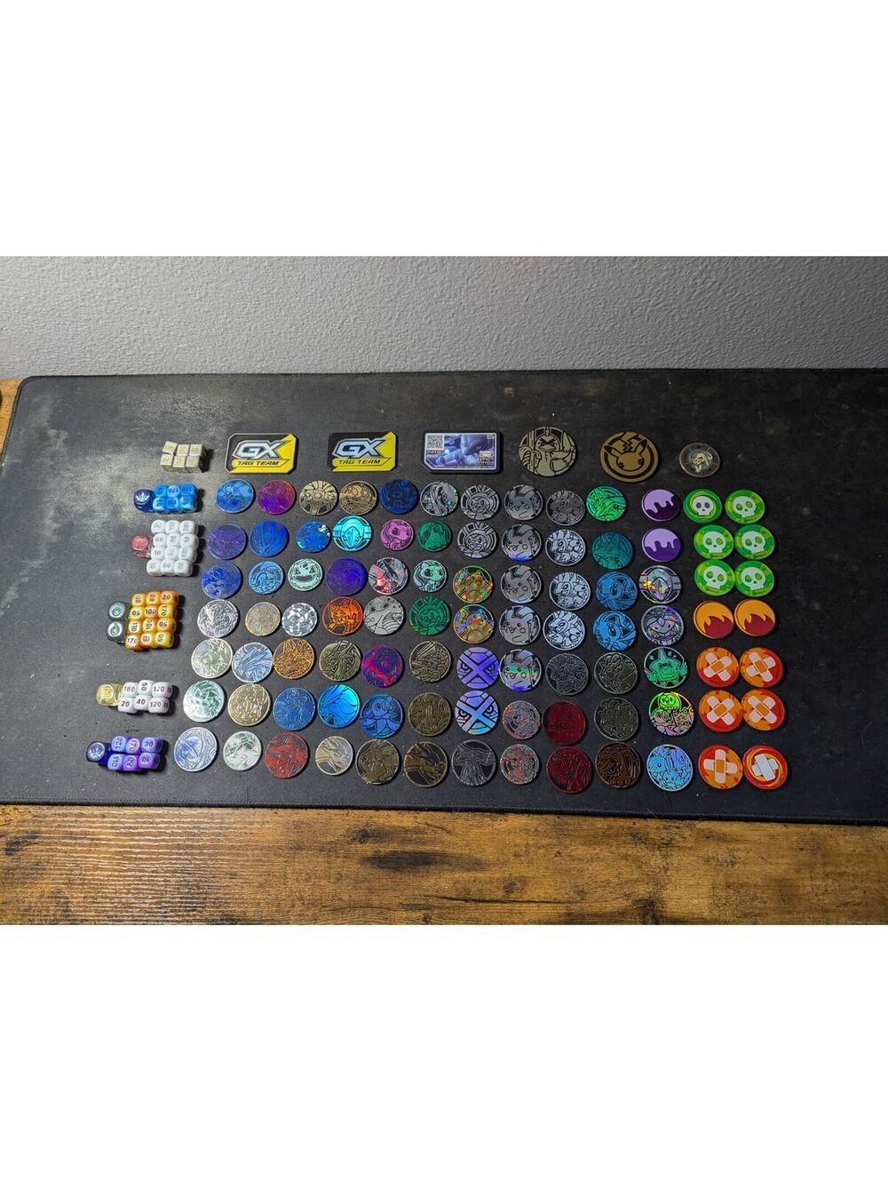 Large Pokemon Dice and Coin Collection Lot (Vintage Included!)